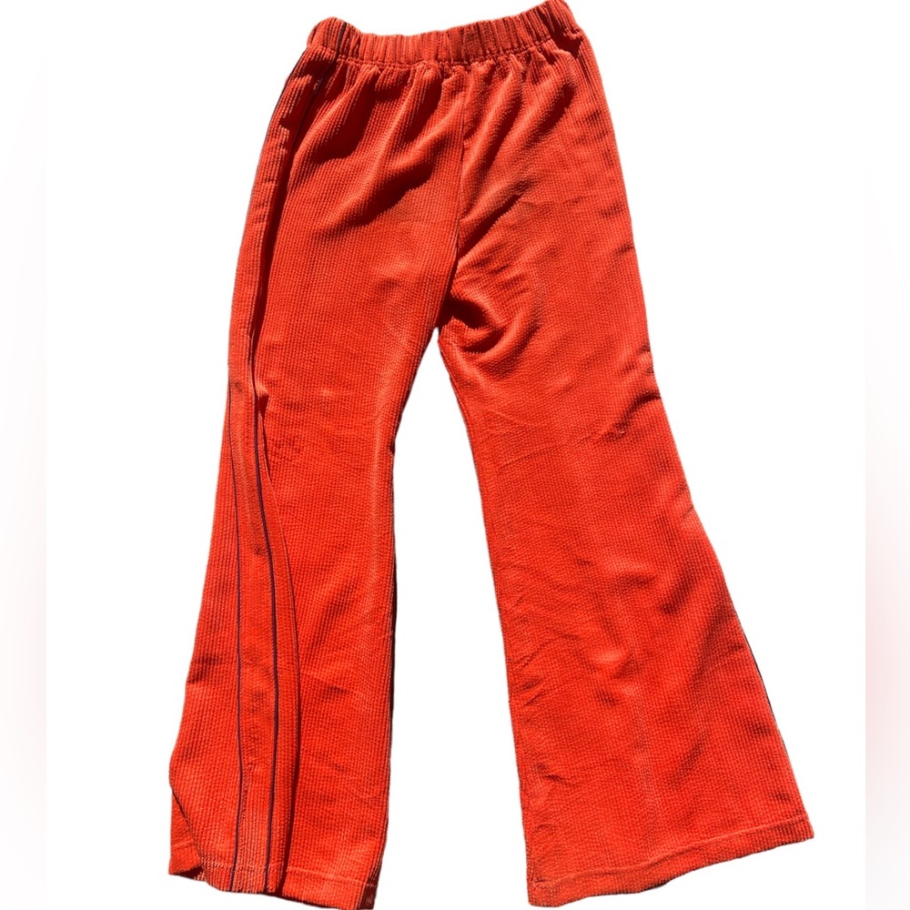 BDG Orange Corduroy Flare Pants